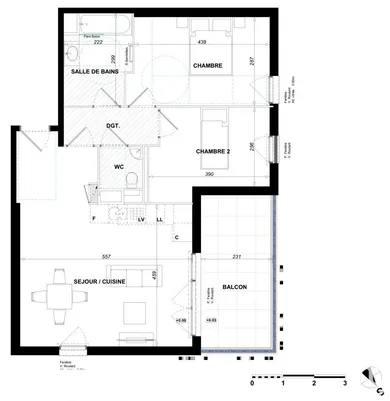 Appartement à ANTIBES (06600)