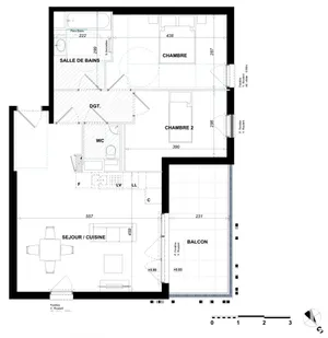 Appartement à ANTIBES (06600)