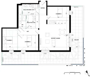 Appartement à ANTIBES (06600)