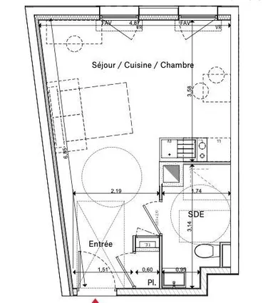 Apartment in LA ROCHE-SUR-YON (85000)