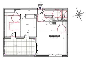 Apartment at CLAIX (38640)
