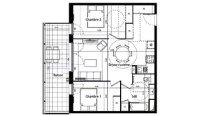 Apartment in VALRAS-PLAGE (34350)