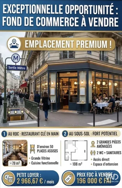 Restaurant in PARIS (75009)
