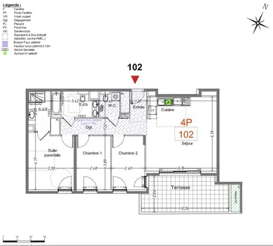 Appartement à CAGNES-SUR-MER (06800)