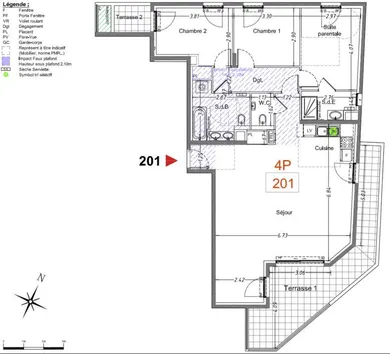 Appartement à CAGNES-SUR-MER (06800)
