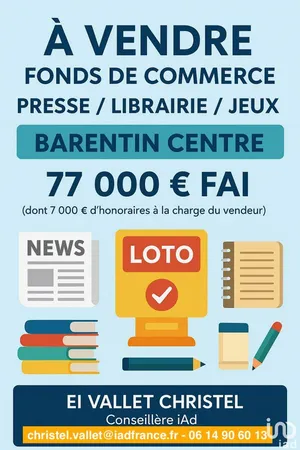 Boutique/Local commercial à BARENTIN (76360)