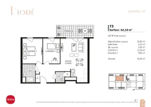 Apartment in QUIMPER (29000)