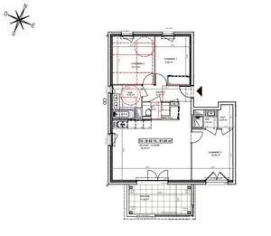 Appartement à SAINT-PAUL-DE-VARCES (38760)