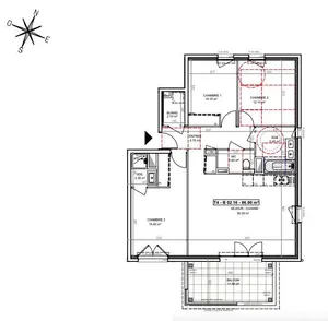 Appartement à SAINT-PAUL-DE-VARCES (38760)