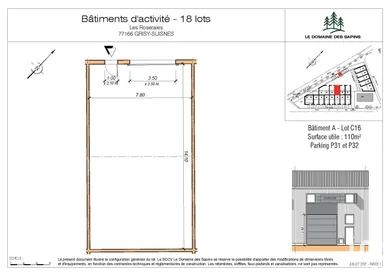 Local d’activité à GRISY-SUISNES (77166)