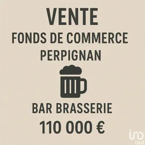 Bar-brasserie at PERPIGNAN (66000)