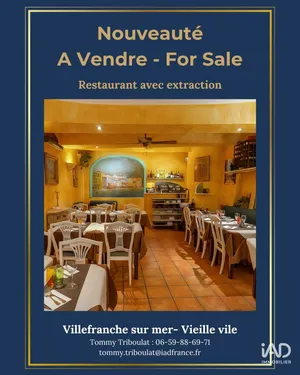 Restaurant in VILLEFRANCHE-SUR-MER (06230)