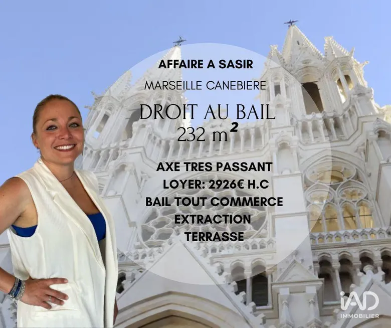Local commercial 232 m² · à Marseille · 232 m² · 154 000 €