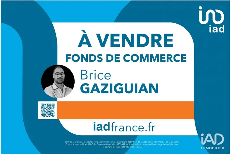 Restaurant à GAP (05000) · 260 m² · 198 000 €
