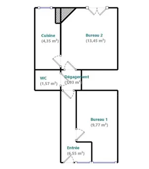 Murs commerciaux à PARIS (75015)