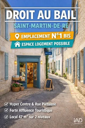 Droit au bail à SAINT-MARTIN-DE-RÉ (17410)