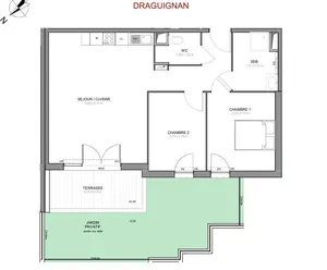 Apartment at DRAGUIGNAN (83300)