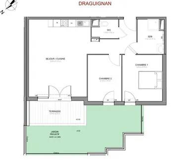 Appartement à DRAGUIGNAN (83300)