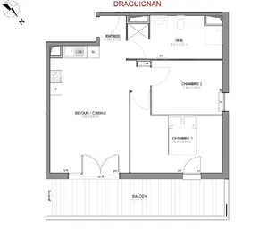 Appartement à DRAGUIGNAN (83300)