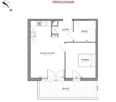 Apartment in DRAGUIGNAN (83300)