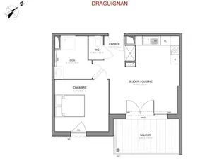 Apartment at DRAGUIGNAN (83300)