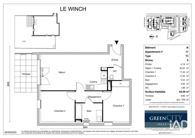 Appartement à OLONNE-SUR-MER (85340)