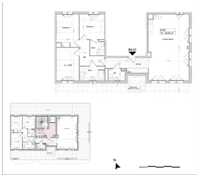 Appartement à MONTPELLIER (34070)