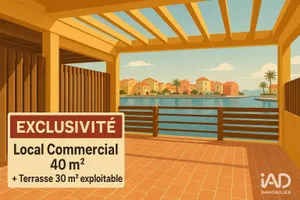 Commercial walls at LE BARCARÈS (66420)