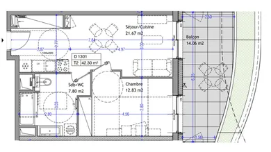 Apartment at AIX-LES-BAINS (73100)