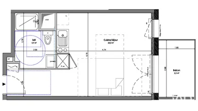Apartment in RIOM (63200)
