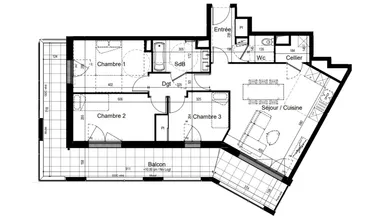 Appartement à SAINT-MALO (35400)