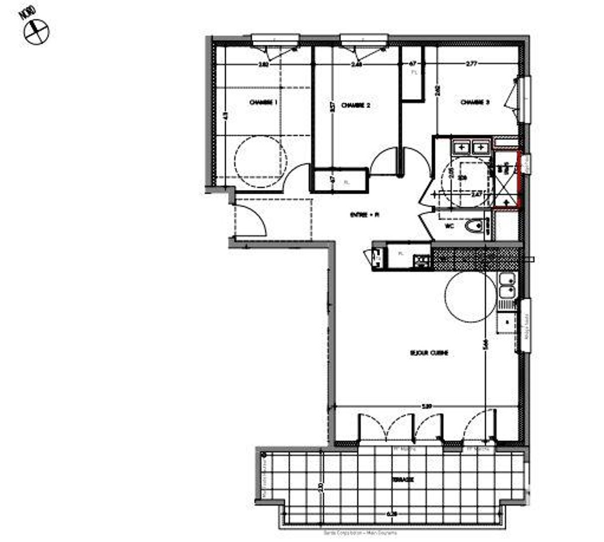 appartement à Moirans