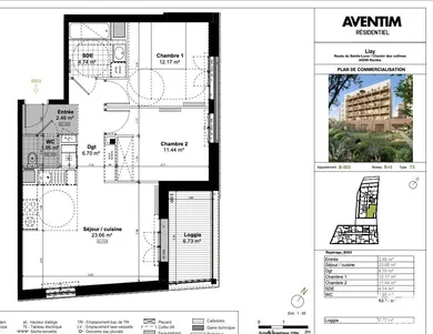 Appartement à NANTES (44000)