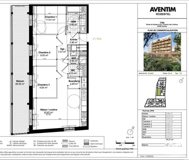 Appartement à NANTES (44000)