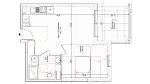 Apartment in BORMES-LES-MIMOSAS (83230)