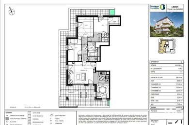 Apartment in VILLE-LA-GRAND (74100)