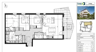 Appartement à VILLE-LA-GRAND (74100)
