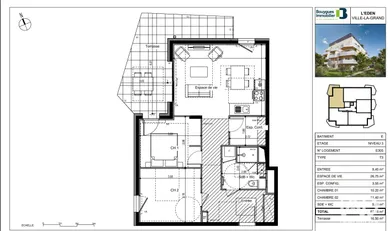 Apartment in VILLE-LA-GRAND (74100)
