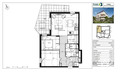 Apartment in VILLE-LA-GRAND (74100)