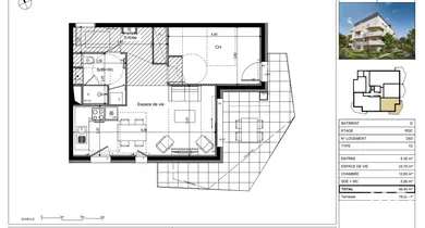 Apartment in VILLE-LA-GRAND (74100)