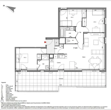 Appartement à VOREPPE (38340)