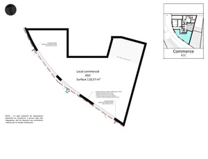 Commercial walls at SAINT-DENIS (93200)