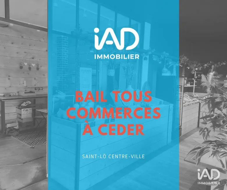Droit au bail à SAINT-LÔ (50000) · 60 m² · 44 500 €