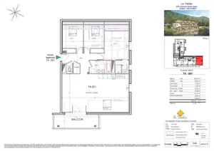 Appartement à NOYAREY (38360)
