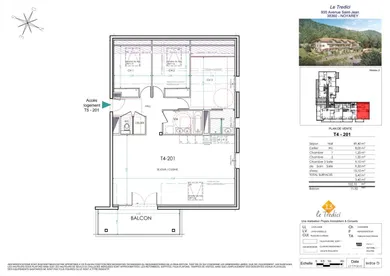 Appartement à NOYAREY (38360)