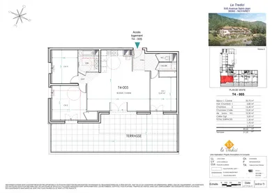 Appartement à NOYAREY (38360)