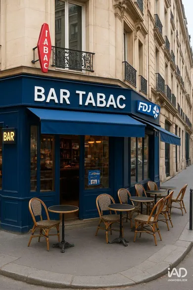 Bar-Tobacco shop at PARIS (75018)