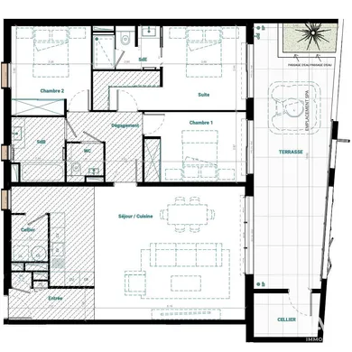 Apartment in MAUGUIO (34130)