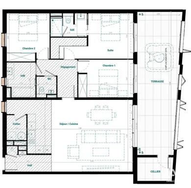 Apartment in MAUGUIO (34130)