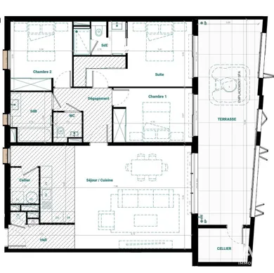 Appartement à MAUGUIO (34130)